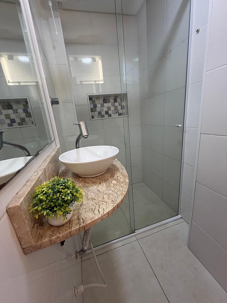 Apartamento Canto Grande a 90 metros do mar Residencial Cant