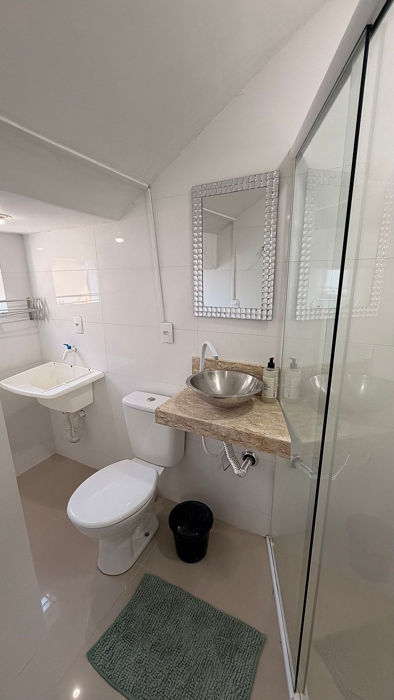 Apartamentos Canto Grande a 90 metros da praia no Residencia