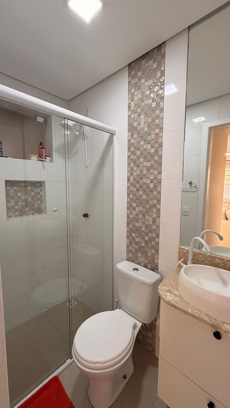 Apartamento em Canto Grande a 90 metros do mar (Residencial
