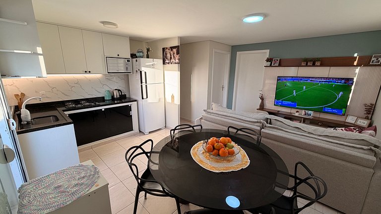 Apartamento em Canto Grande a 90 metros do mar (Residencial