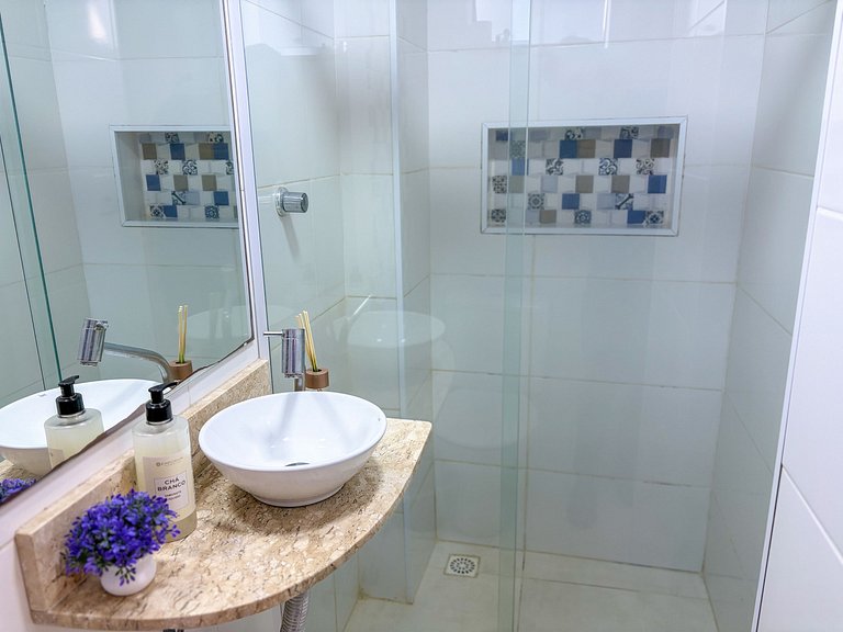 Apartamento Canto Grande a 90 metros do mar Residencial Cant