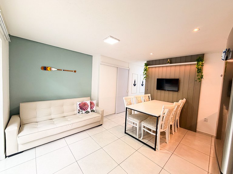 Apartamento em Canto Grande a 90 metros da praia (Residencia