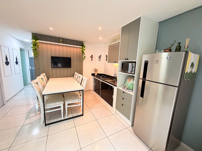 Apartamento em Canto Grande a 90 metros da praia (Residencia
