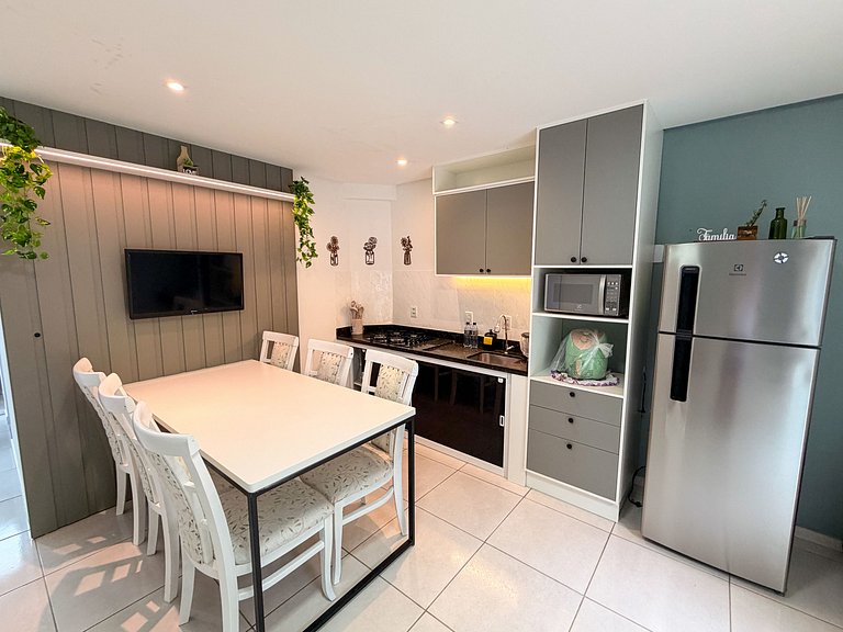 Apartamento em Canto Grande a 90 metros da praia (Residencia